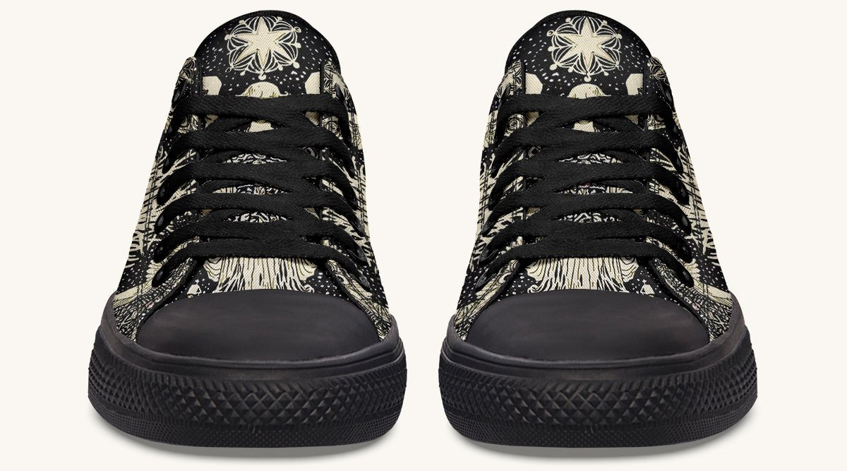 Call Upon the Star Cream Lowtops - Jaded Lament