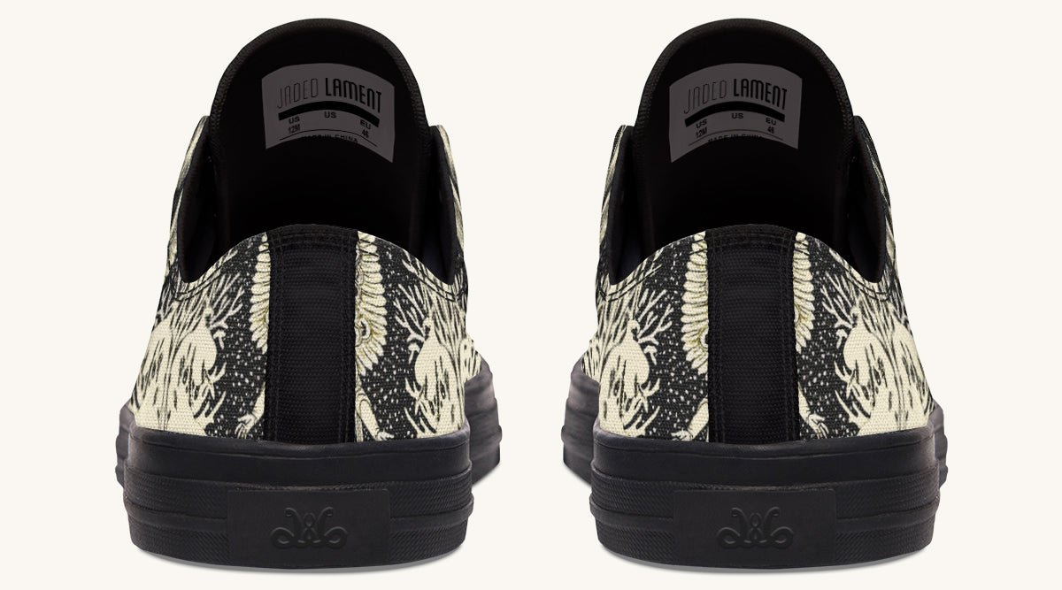 Call Upon the Star Cream Lowtops - Jaded Lament