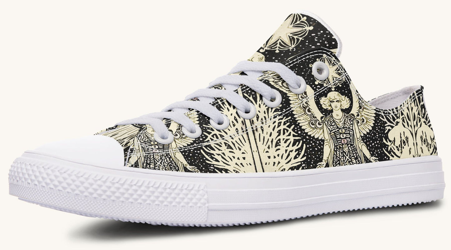 Call Upon the Star Cream Lowtops - Jaded Lament