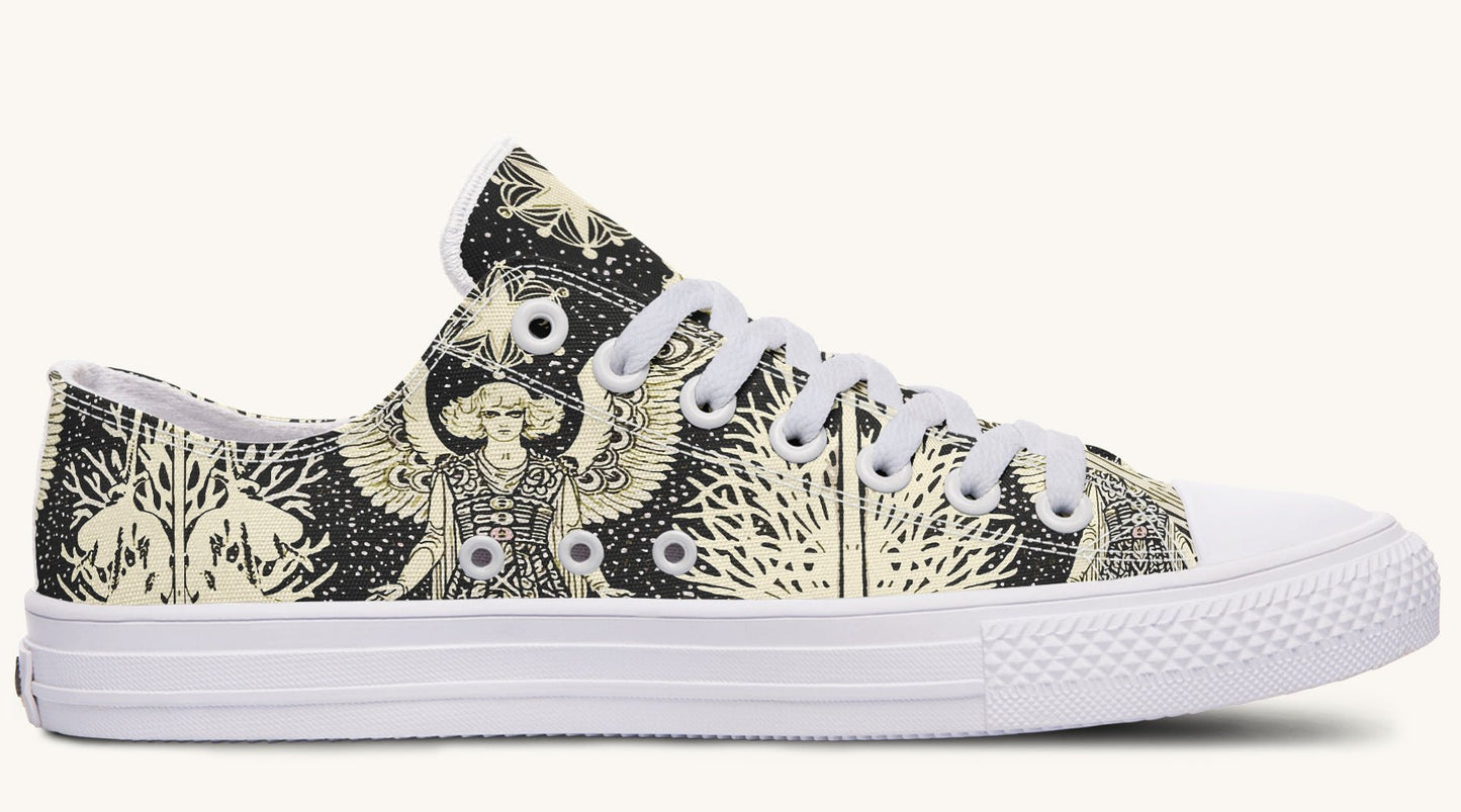 Call Upon the Star Cream Lowtops - Jaded Lament