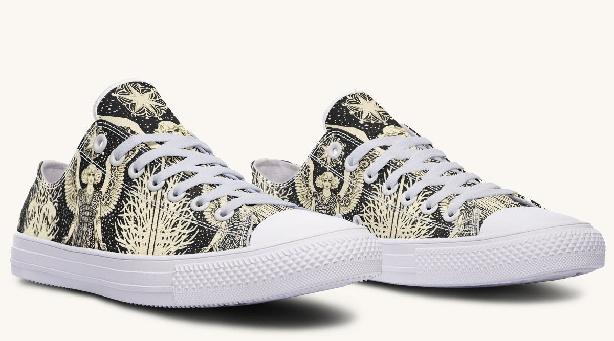 Call Upon the Star Cream Lowtops - Jaded Lament