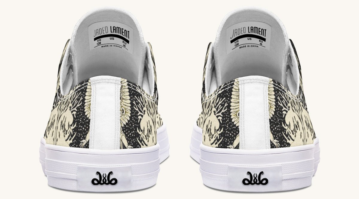 Call Upon the Star Cream Lowtops - Jaded Lament