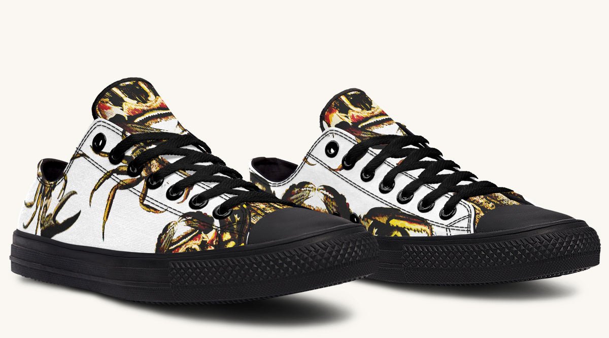 Crawl the Sea of Stars White Lowtops - Jaded Lament