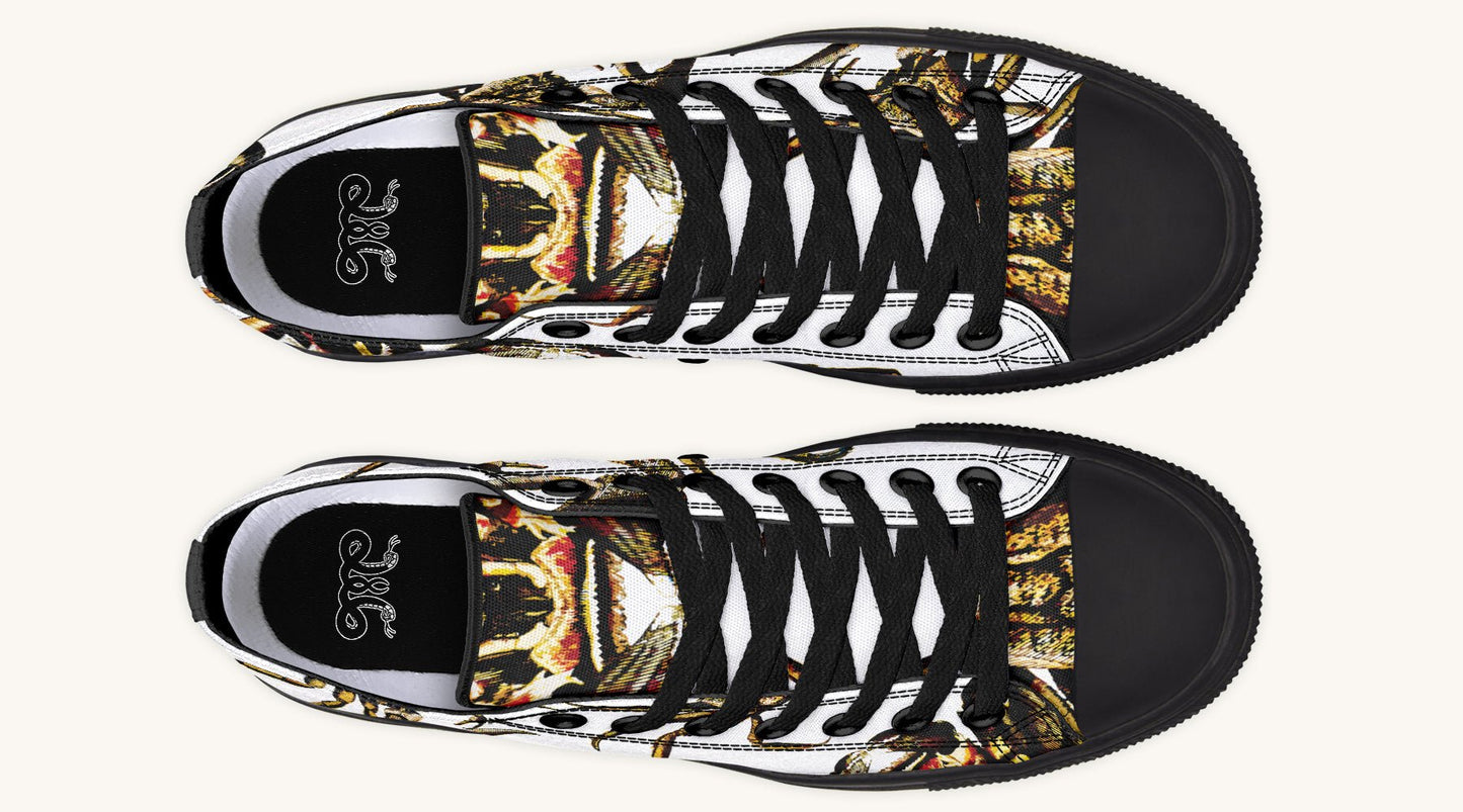 Crawl the Sea of Stars White Lowtops - Jaded Lament