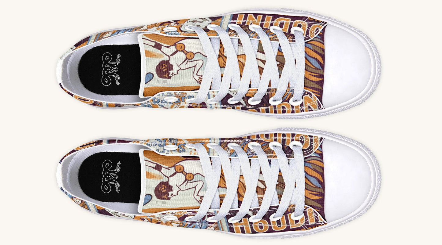 Do Spirits Exist Harry Houdini Lowtops - Jaded Lament