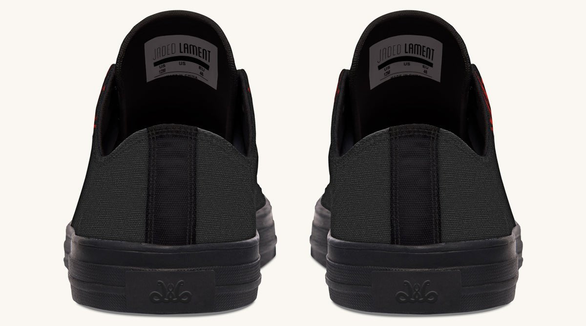 Draculas Castle Lowtops - Jaded Lament