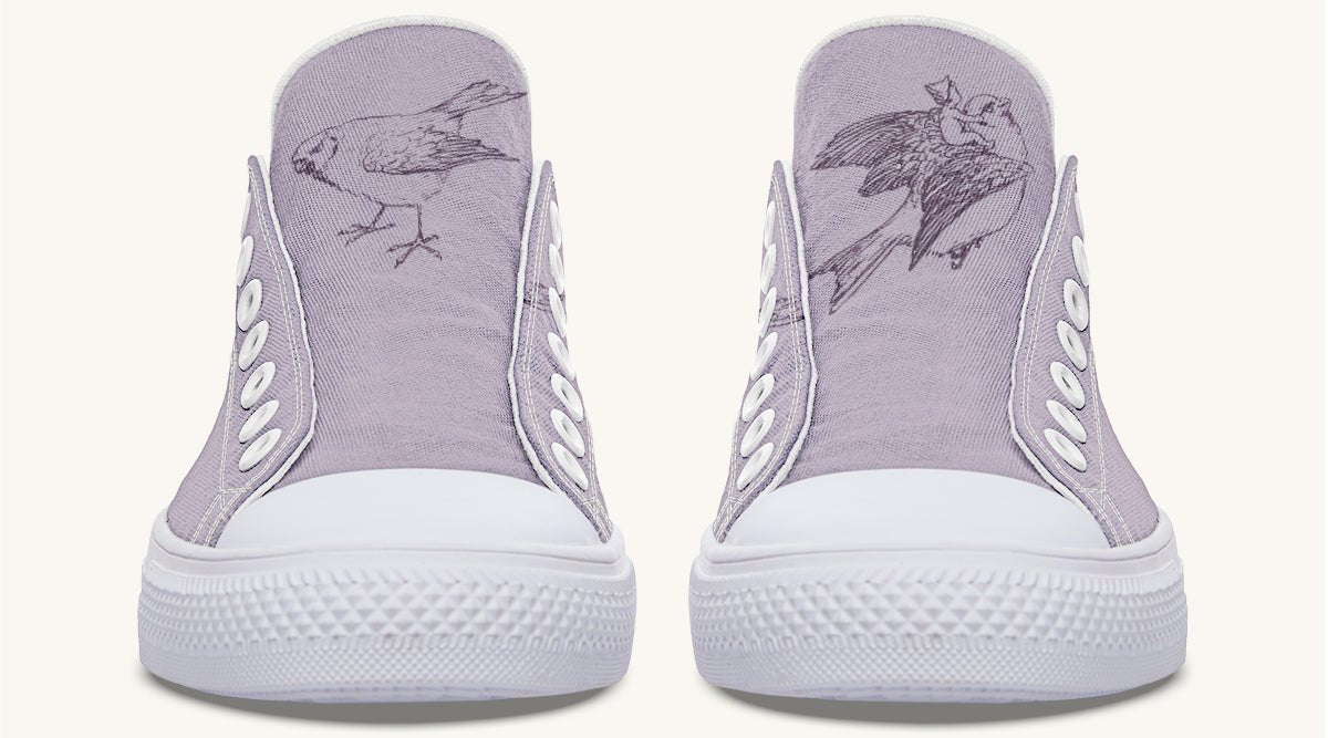 Feather And Cloud Lowtops - Jaded Lament