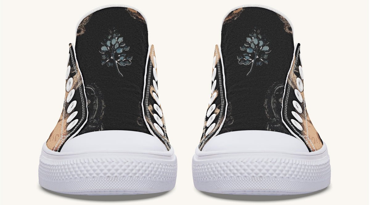 Kraken Unleashed Black Lowtops - Jaded Lament