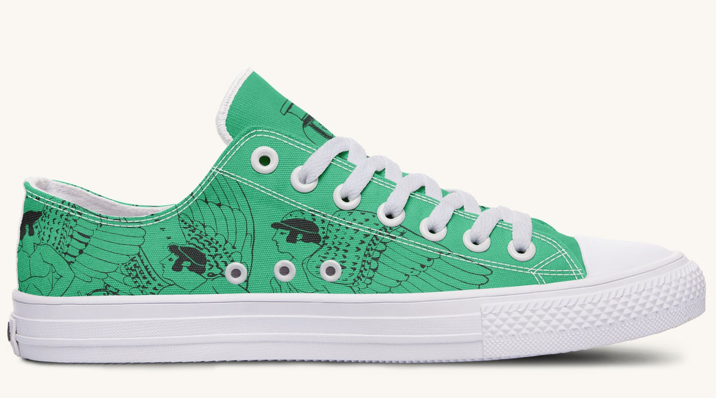 Love Gods in Flight Lowtops - Jaded Lament