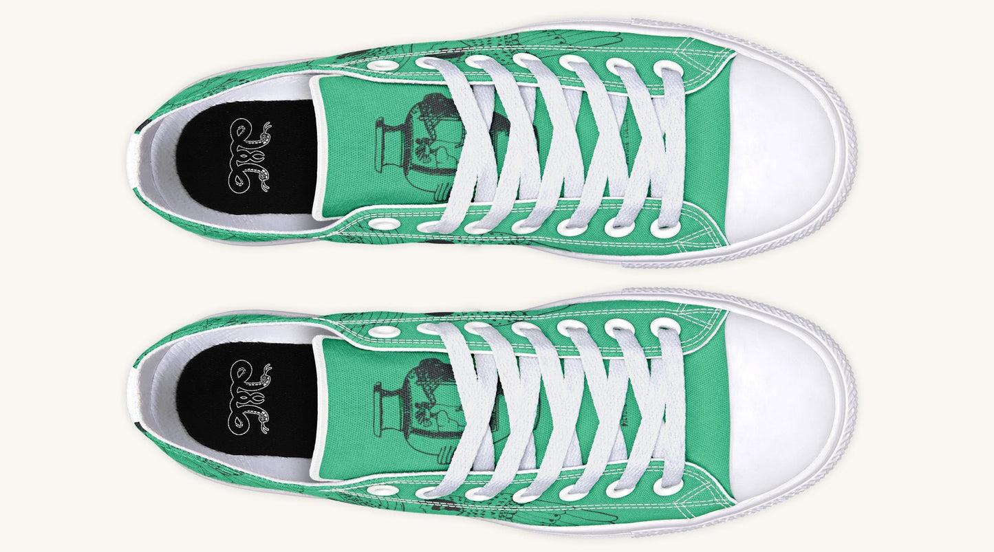 Love Gods in Flight Lowtops - Jaded Lament