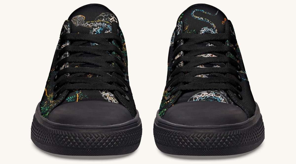 Serpent in Bloom Lowtops - Jaded Lament