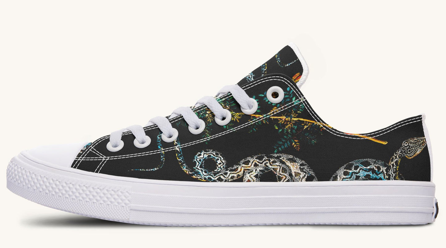 Serpent in Bloom Lowtops - Jaded Lament