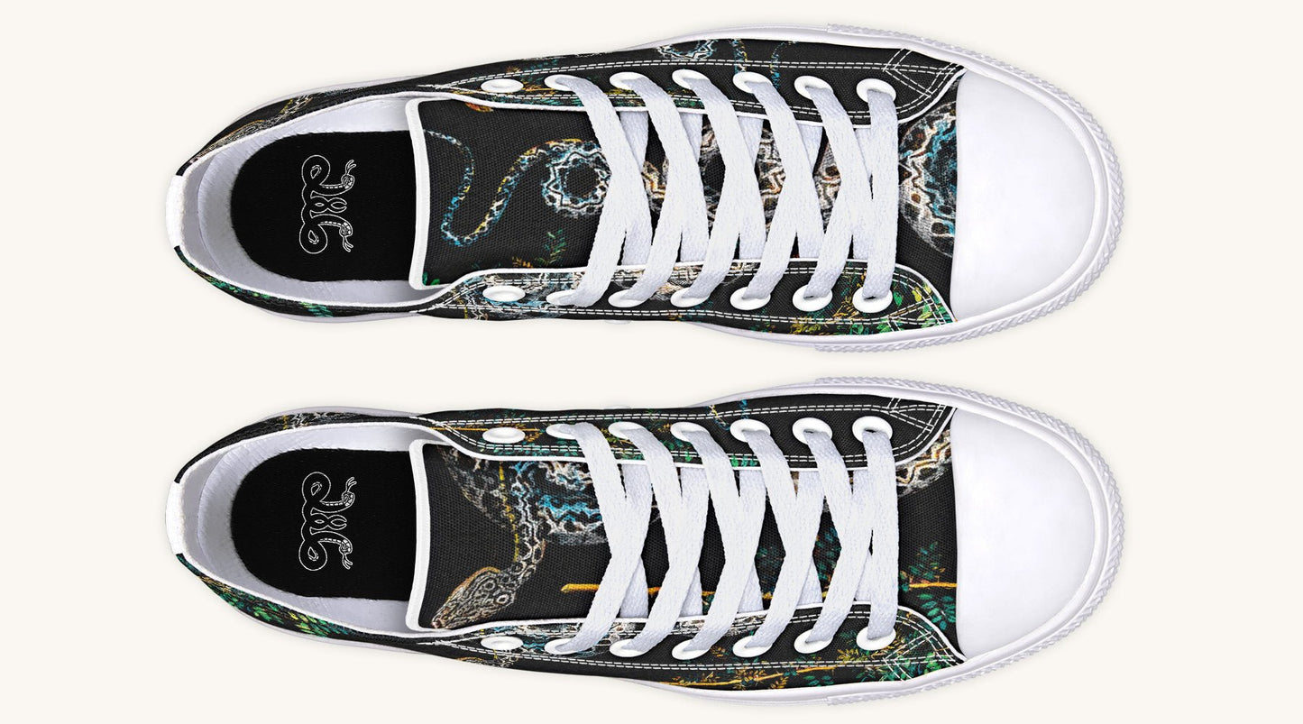 Serpent in Bloom Lowtops - Jaded Lament