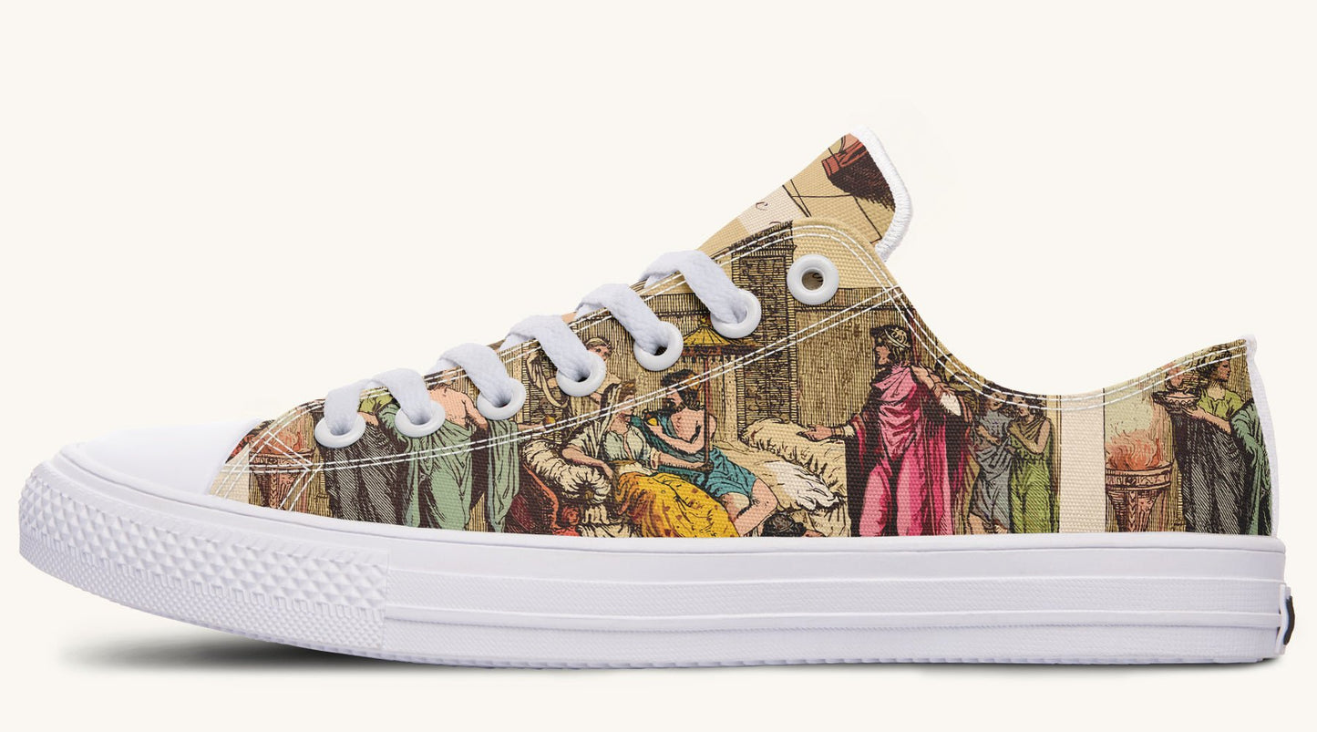 She Waited On Ithaca Lowtops - Jaded Lament