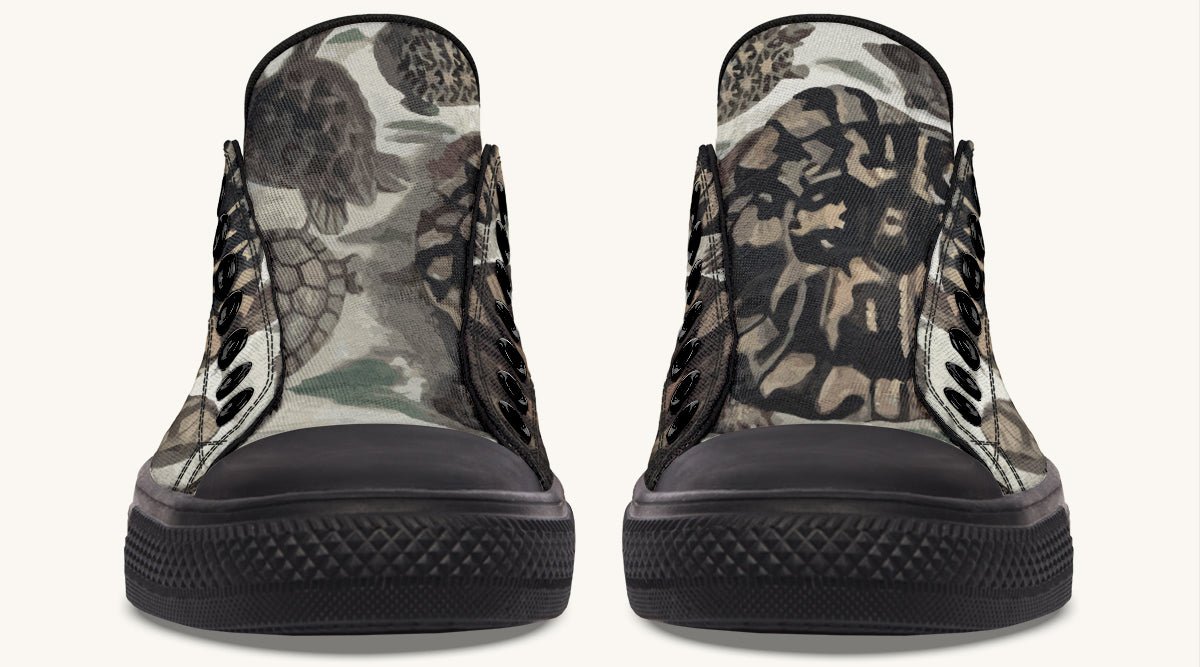 Turtle Time Desaturated Lowtops - Jaded Lament