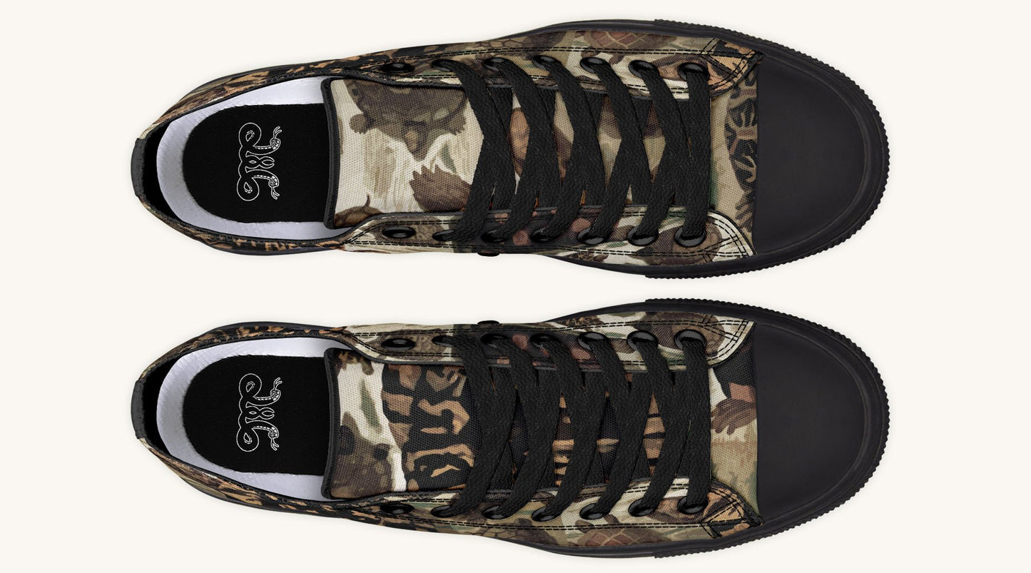 Turtle Time Vivid Lowtops - Jaded Lament