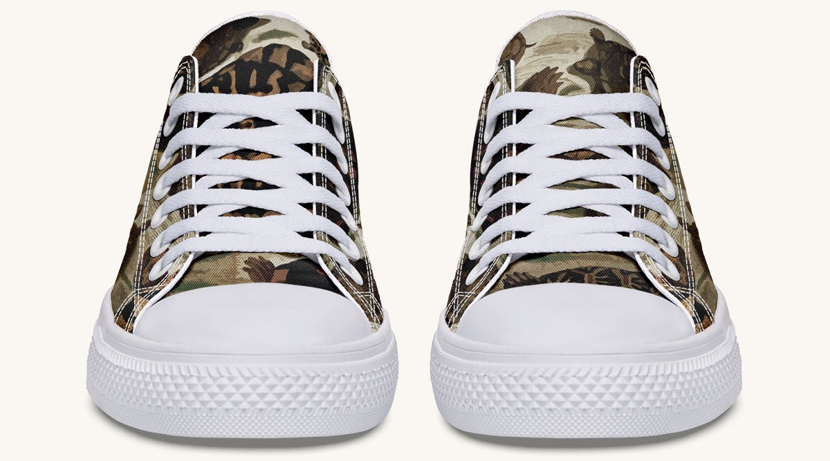 Turtle Time Vivid Lowtops - Jaded Lament