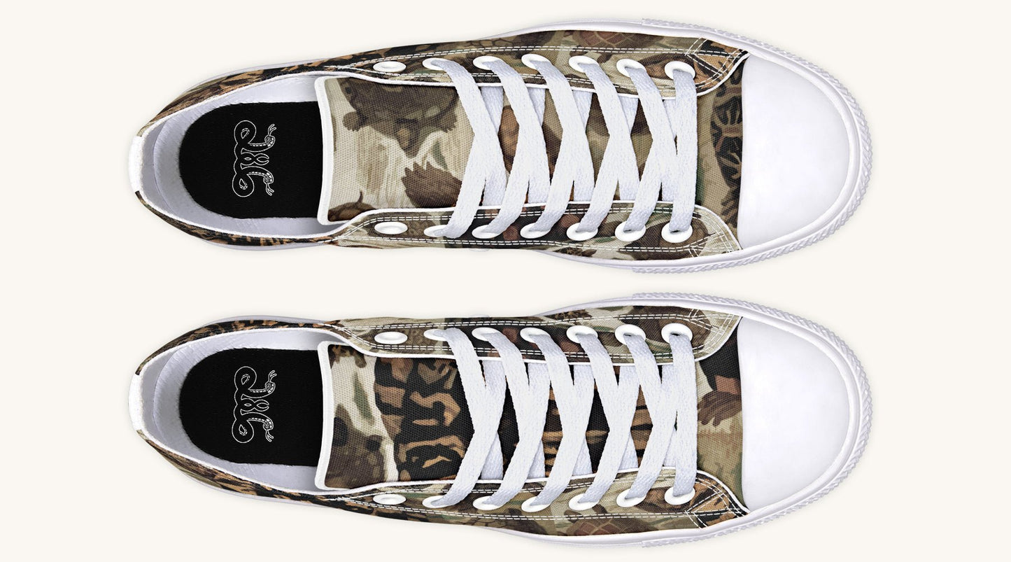 Turtle Time Vivid Lowtops - Jaded Lament