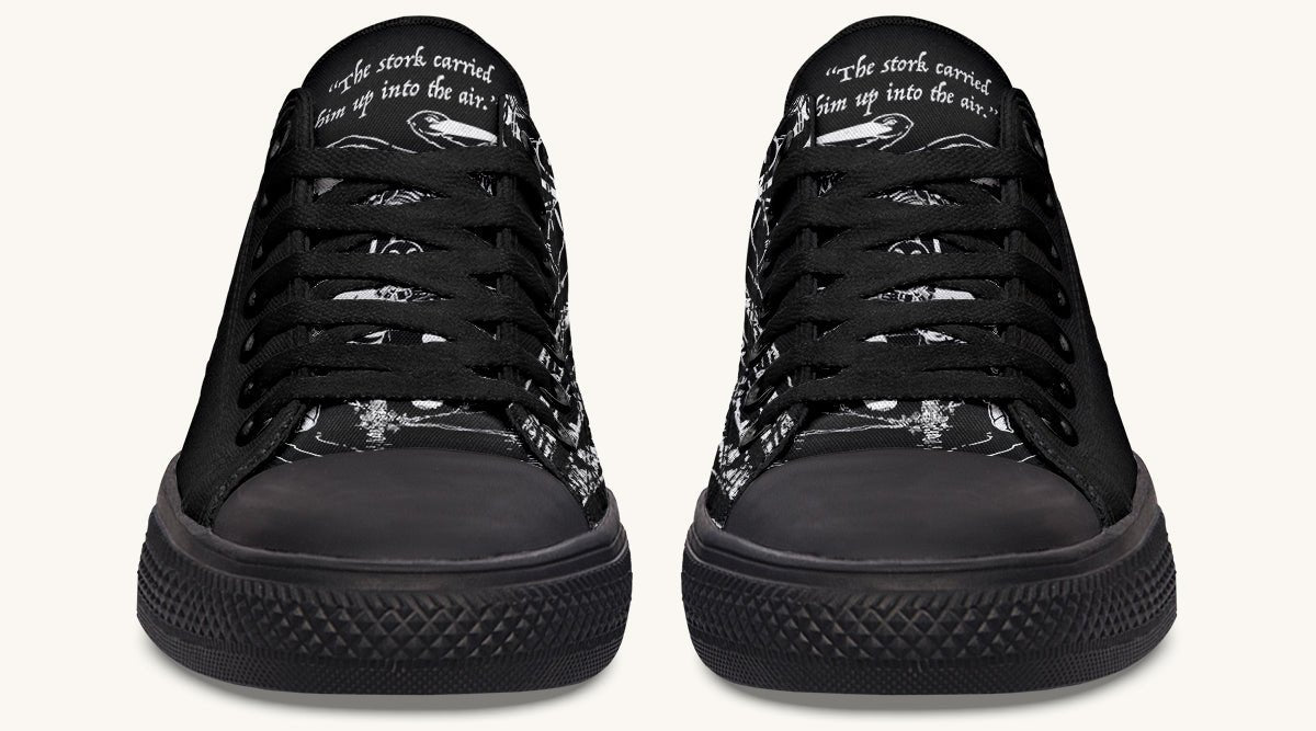 Woz Stork And Scarecrow Lowtops - Jaded Lament