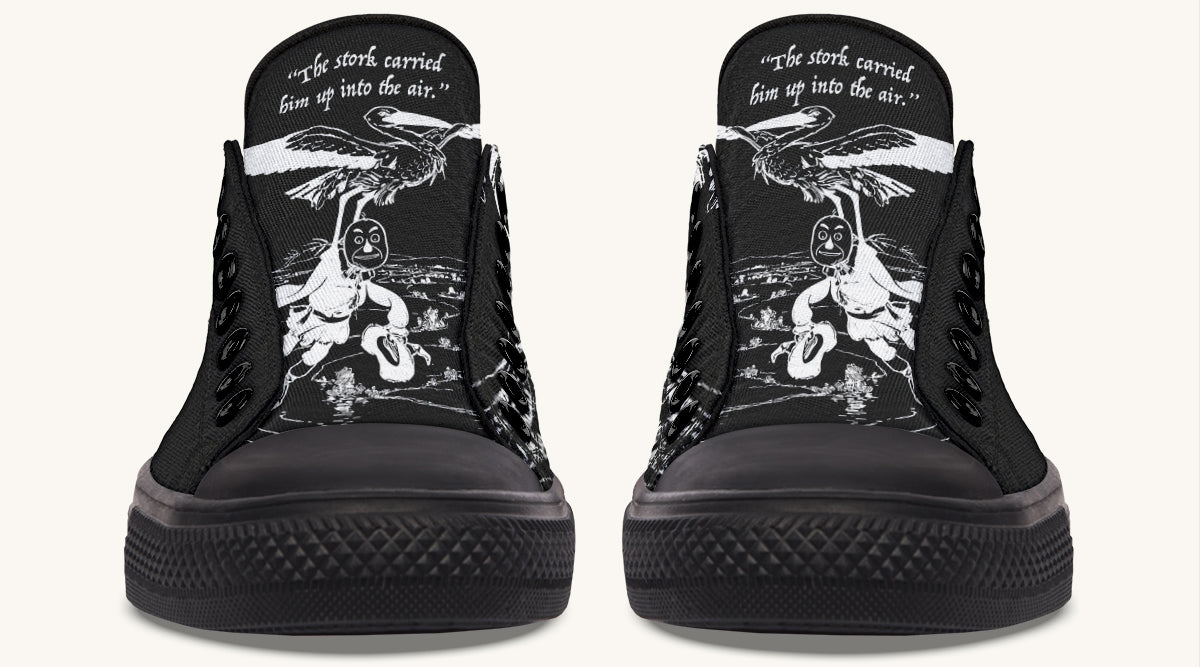 Woz Stork And Scarecrow Lowtops - Jaded Lament