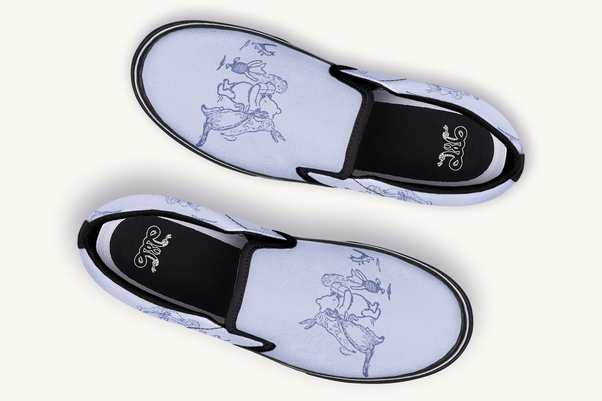 A Gift for Pooh Slip On Shoes - Jaded Lament