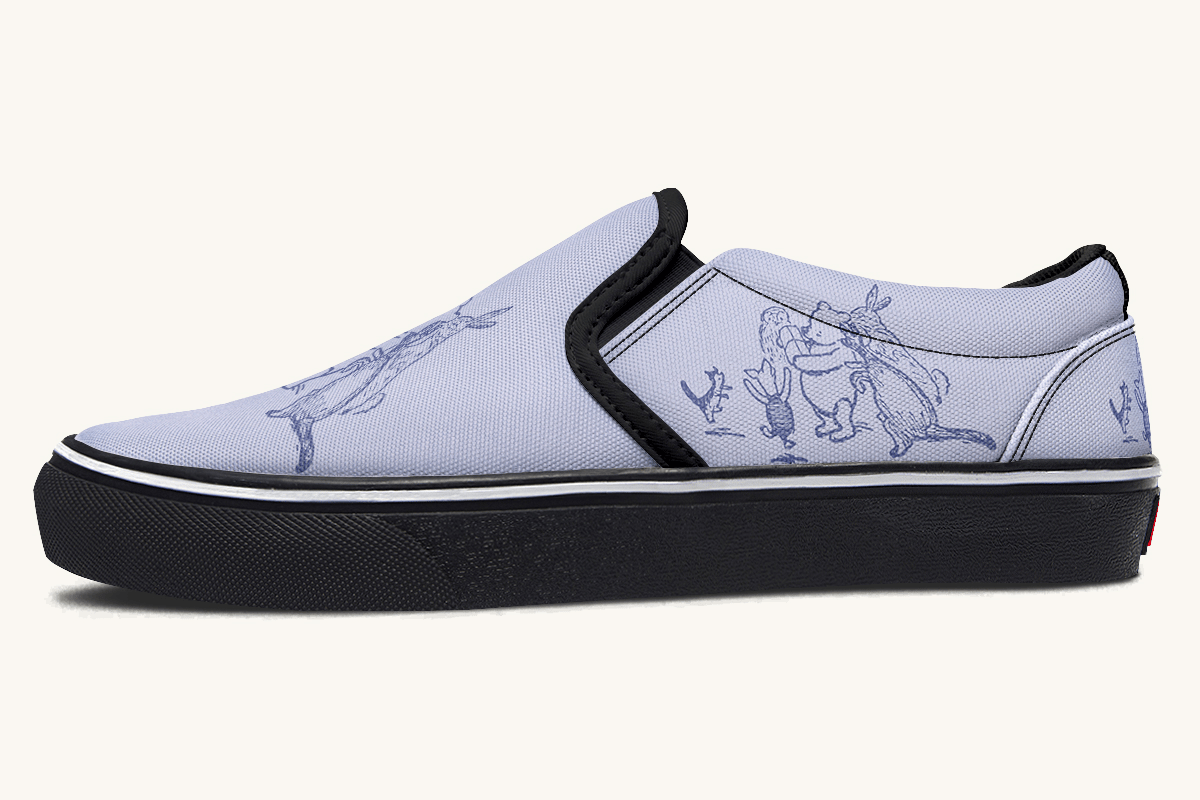 A Gift for Pooh Slip On Shoes - Jaded Lament