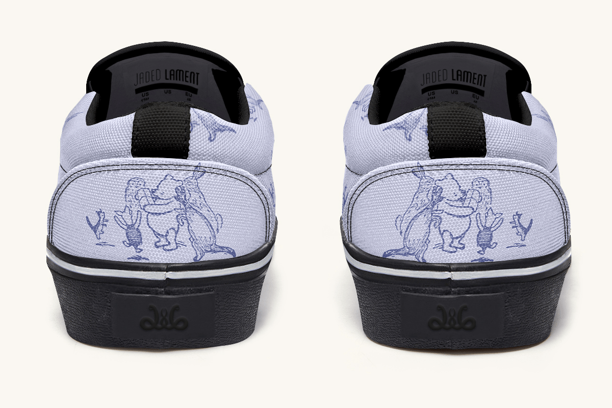 A Gift for Pooh Slip On Shoes - Jaded Lament