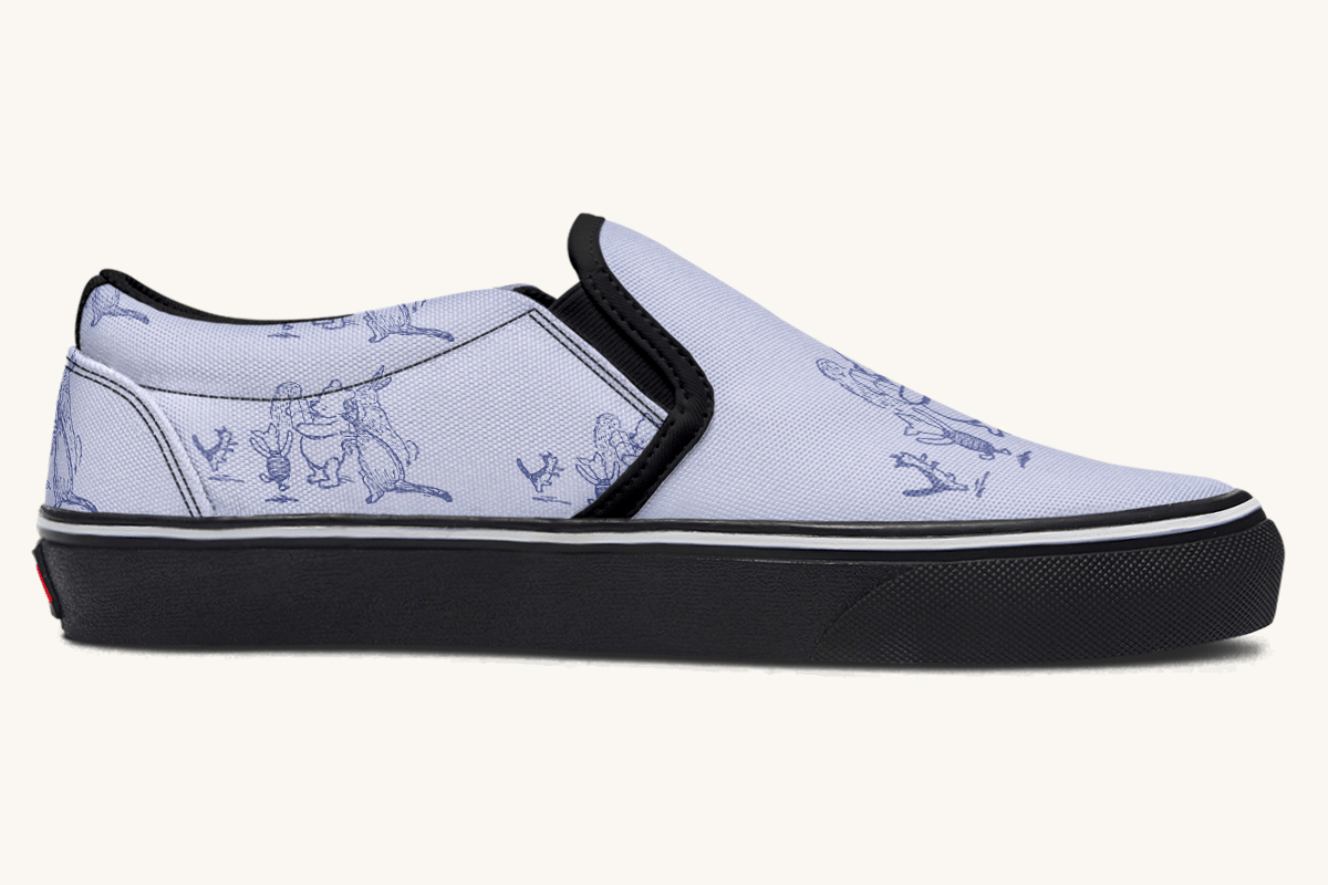 A Gift for Pooh Slip On Shoes - Jaded Lament