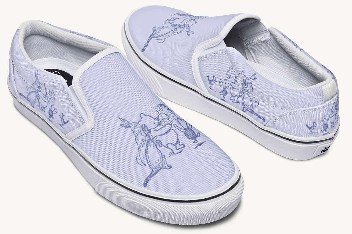 A Gift for Pooh Slip On Shoes - Jaded Lament