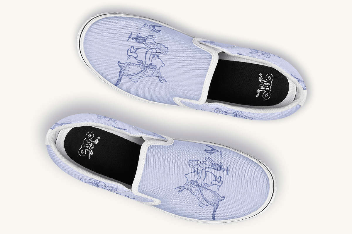 A Gift for Pooh Slip On Shoes - Jaded Lament