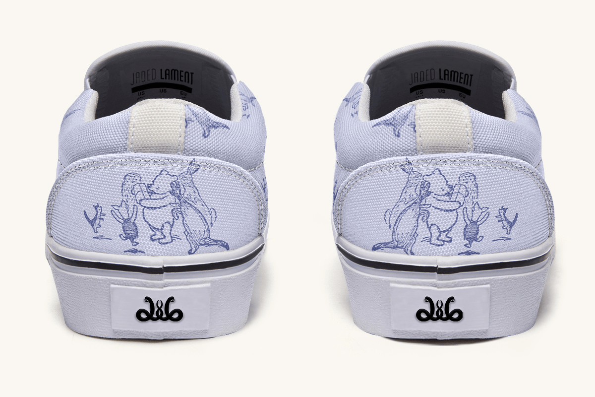 A Gift for Pooh Slip On Shoes - Jaded Lament