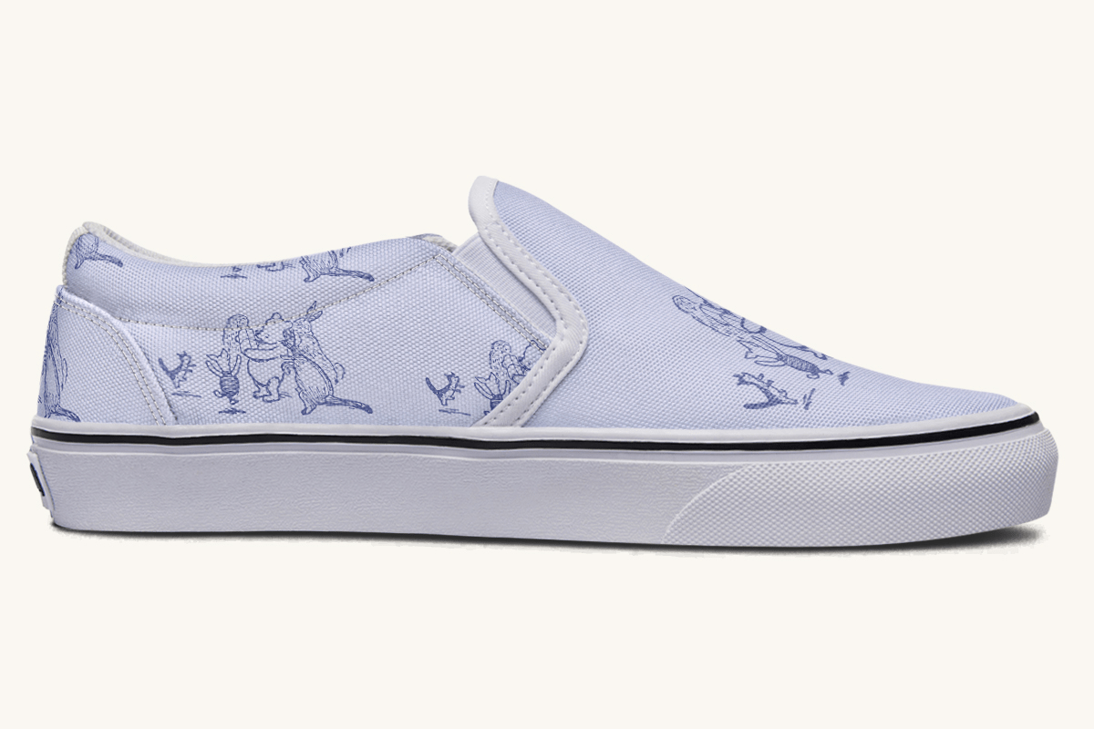 A Gift for Pooh Slip On Shoes - Jaded Lament