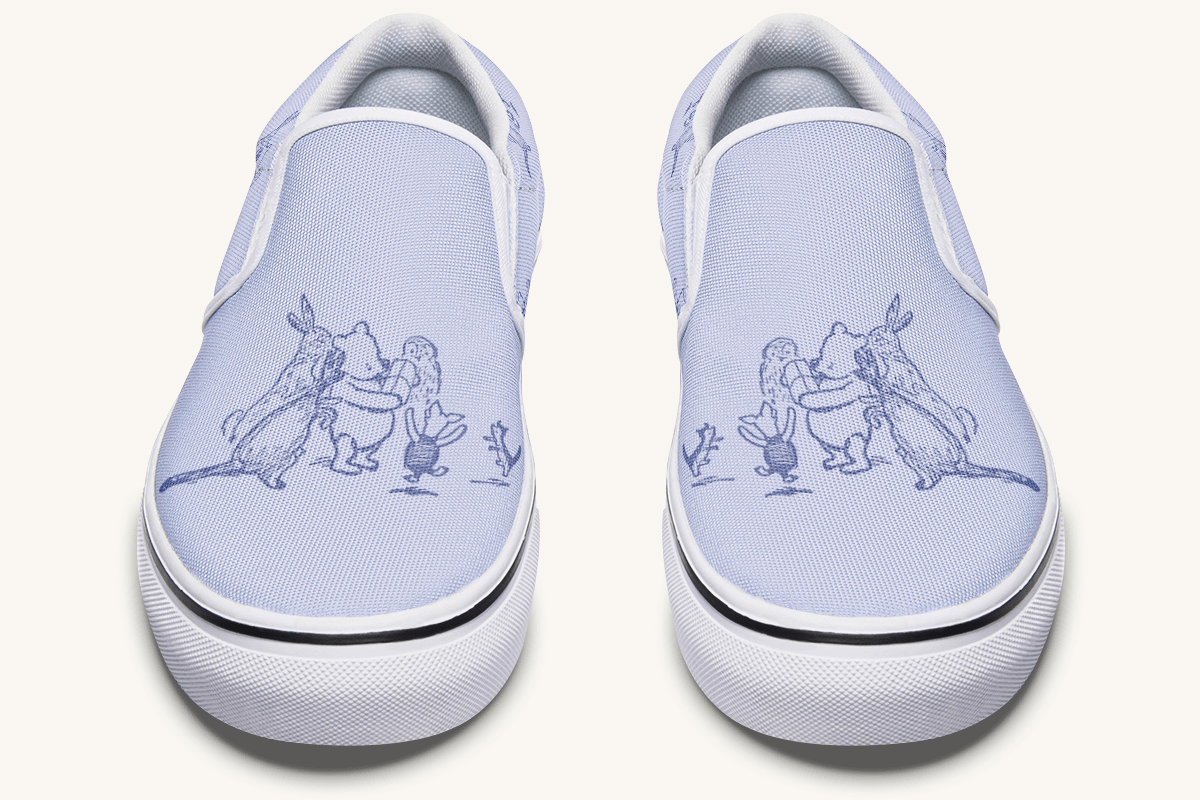 A Gift for Pooh Slip On Shoes - Jaded Lament