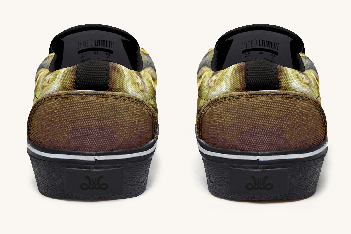 Achilles Weeps for Patroclus Slip On Shoes - Jaded Lament