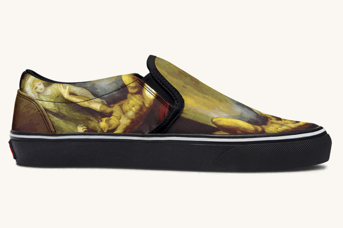 Achilles Weeps for Patroclus Slip On Shoes - Jaded Lament