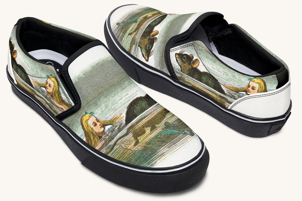 Alice Rat Slip On Shoes - Jaded Lament