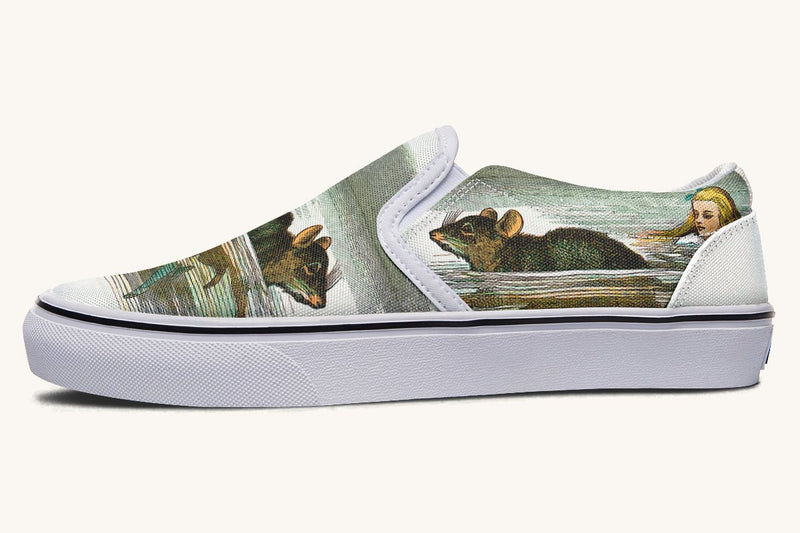 Alice Rat Slip On Shoes - Jaded Lament