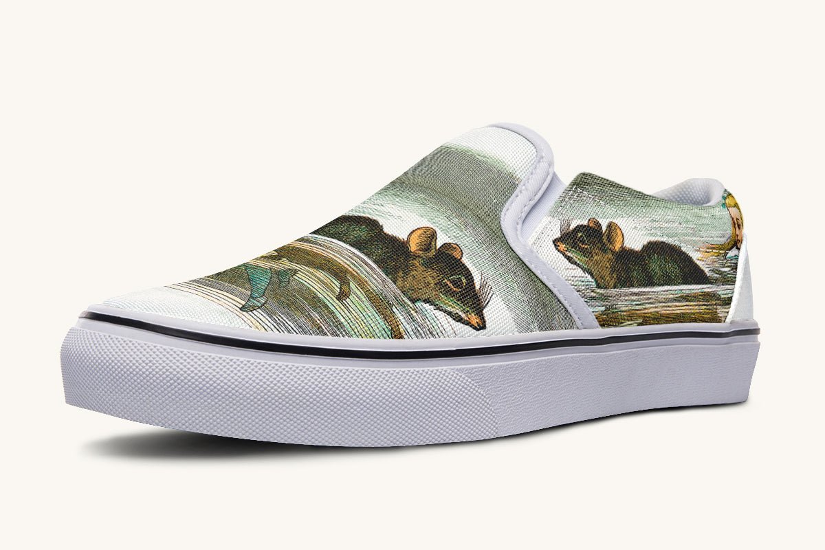 Alice Rat Slip On Shoes - Jaded Lament