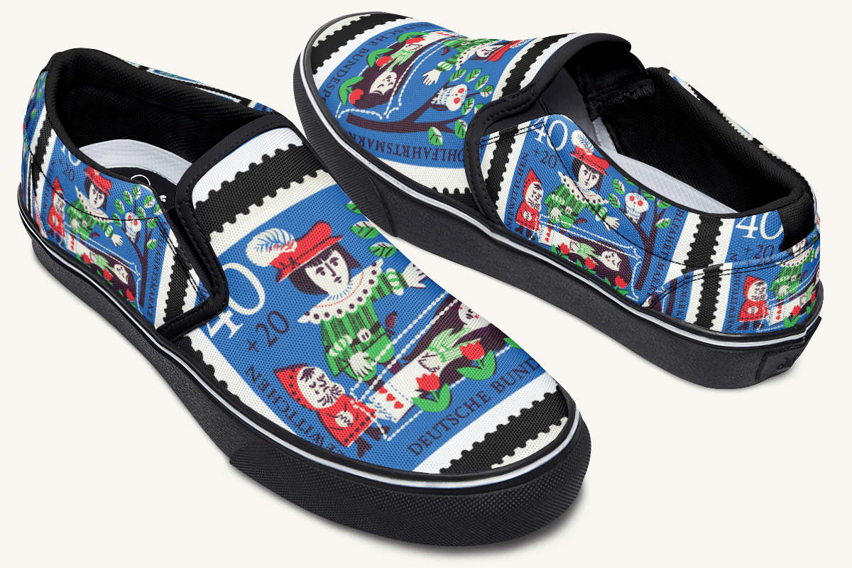 Before The Kiss Slip On Shoes - Jaded Lament