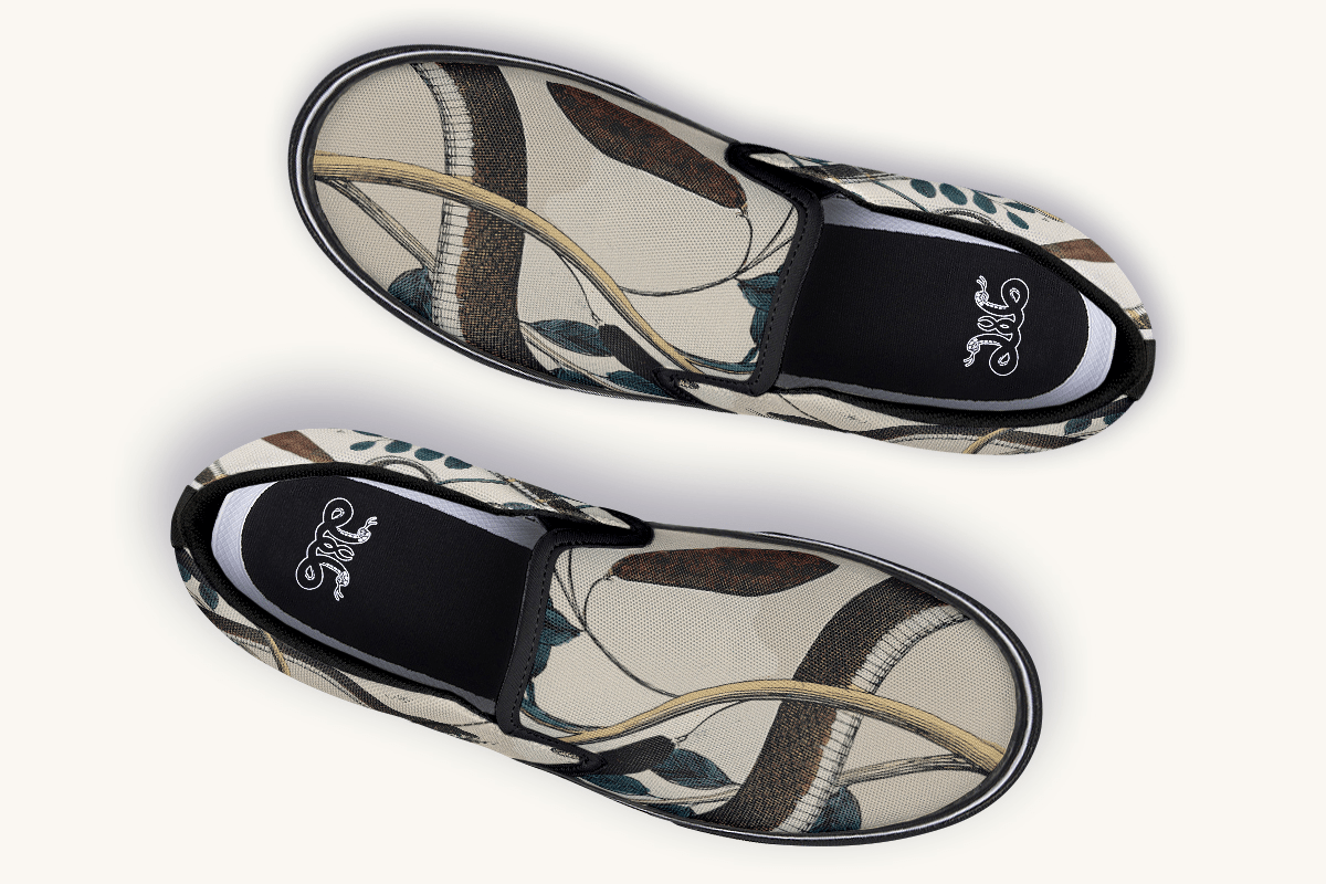Canopy Of Life Slip On Shoes - Jaded Lament