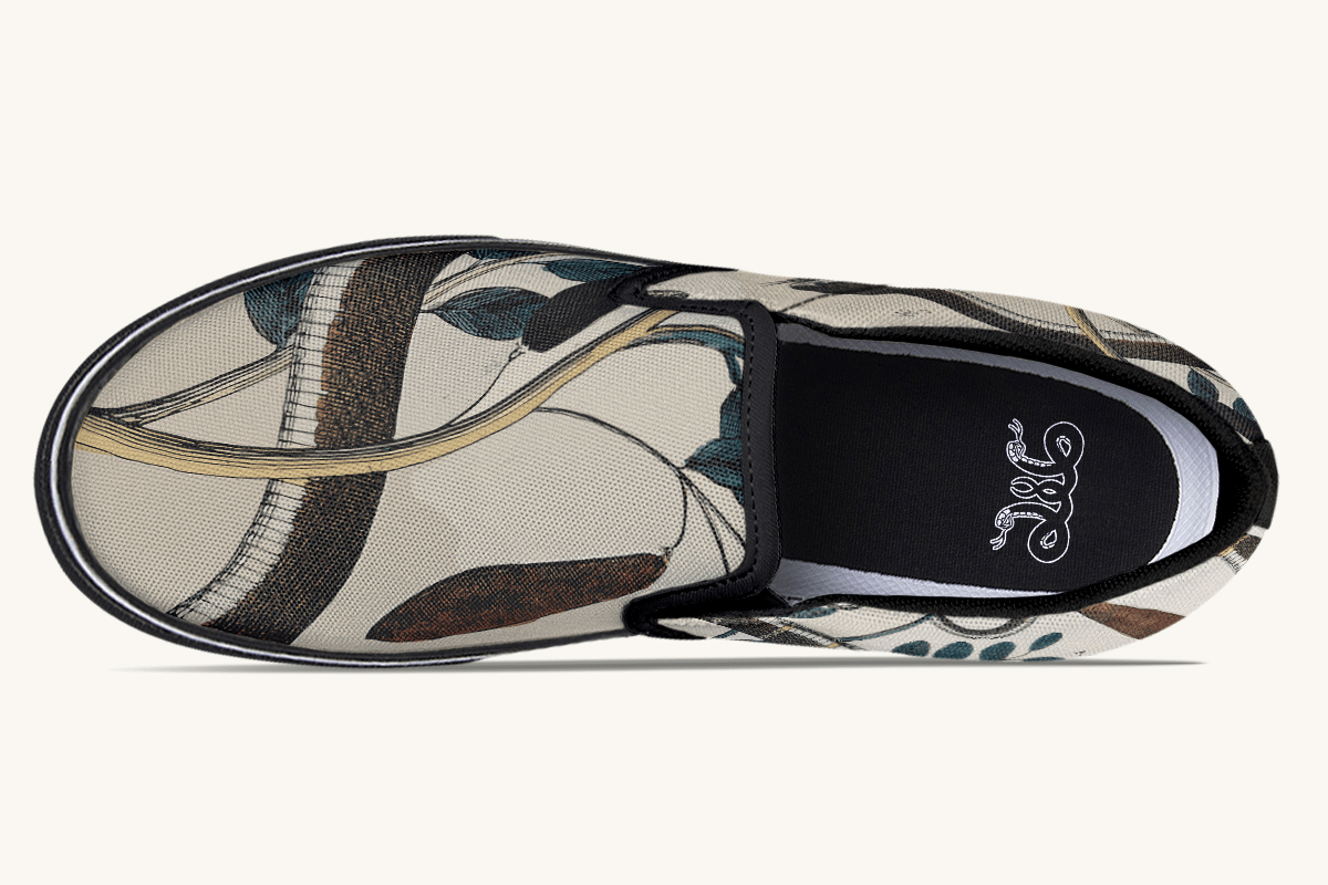 Canopy Of Life Slip On Shoes - Jaded Lament