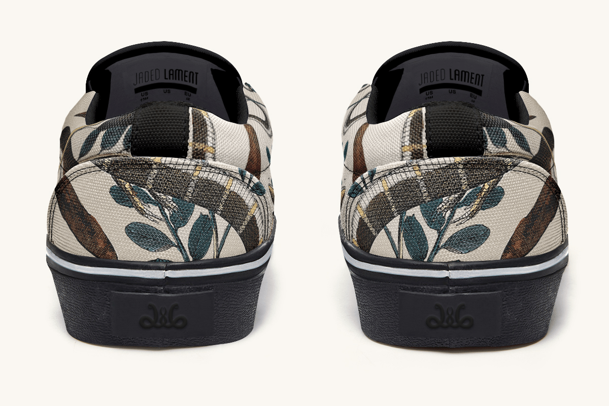 Canopy Of Life Slip On Shoes - Jaded Lament