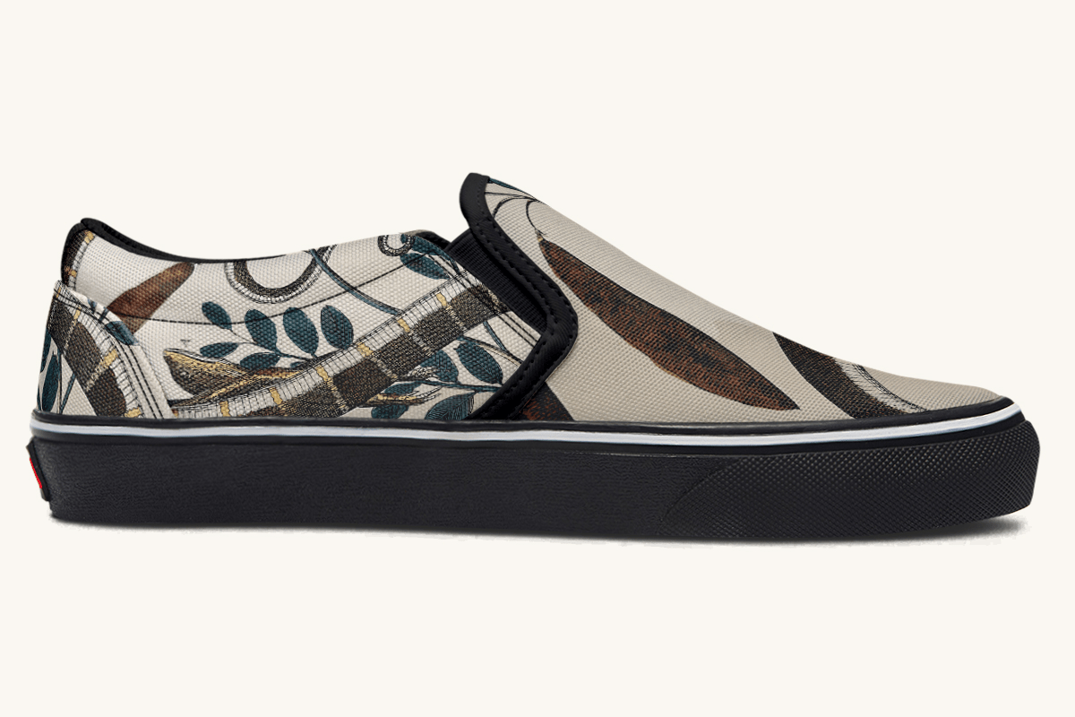 Canopy Of Life Slip On Shoes - Jaded Lament