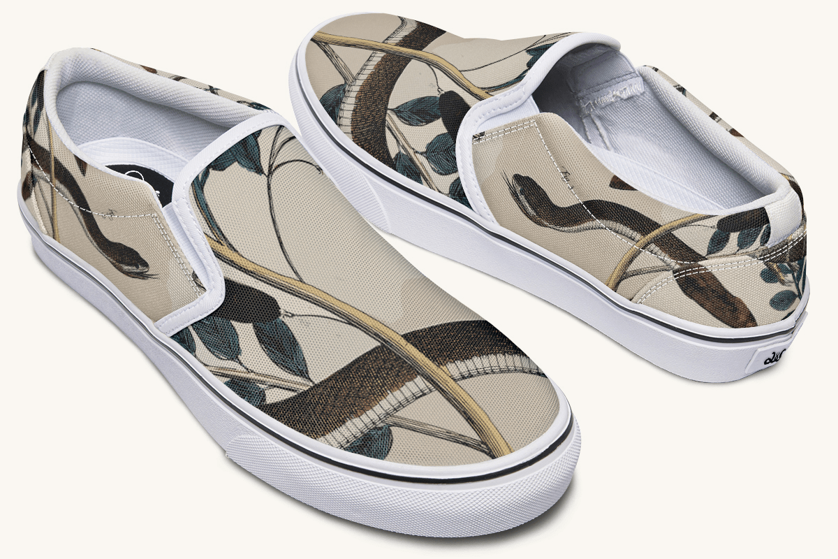 Canopy Of Life Slip On Shoes - Jaded Lament