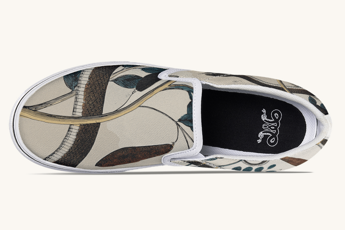 Canopy Of Life Slip On Shoes - Jaded Lament