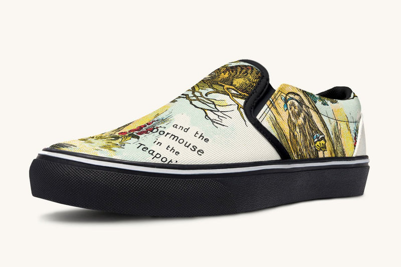 Cheshire Knows Slip On Shoes - Jaded Lament