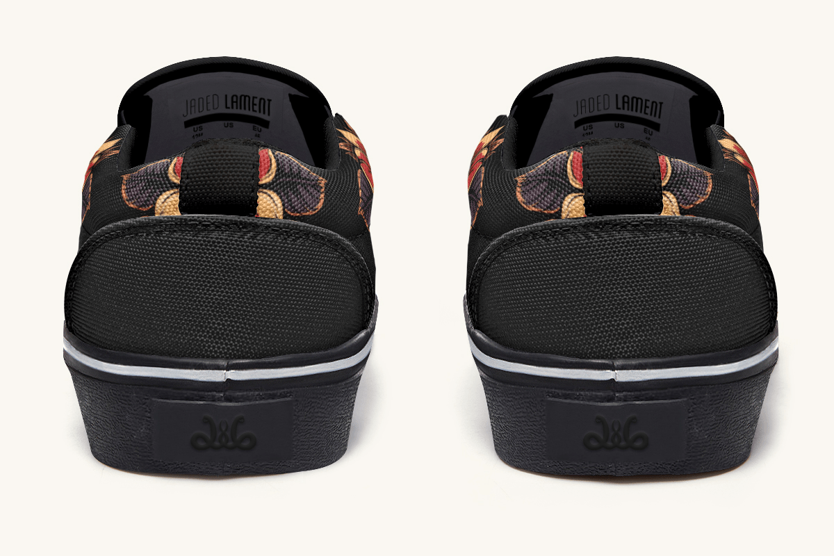 Deathmoth Slip On Shoes - Jaded Lament