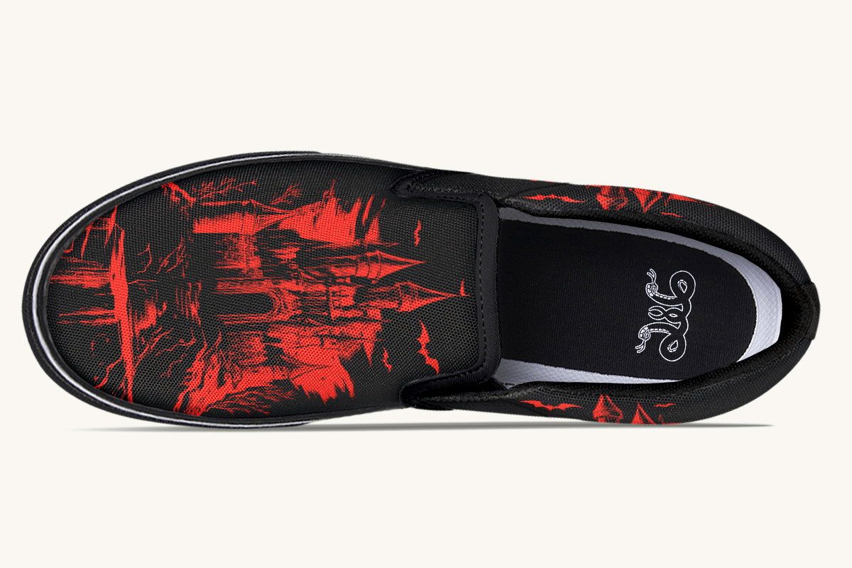 Dracula's Castle Slip On Shoes - Jaded Lament