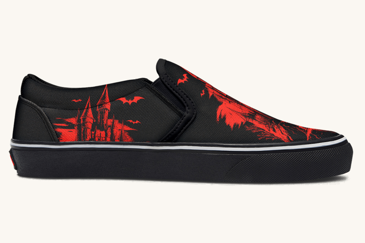 Dracula's Castle Slip On Shoes - Jaded Lament