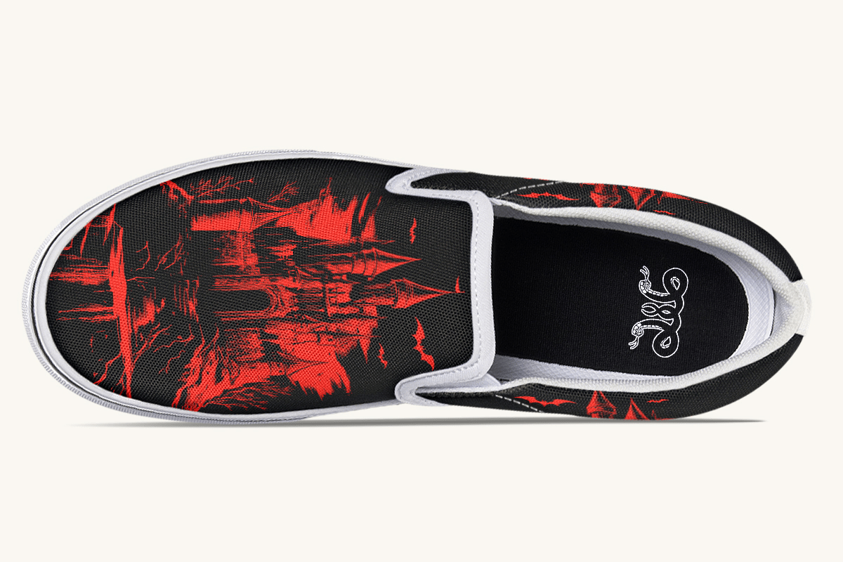 Dracula's Castle Slip On Shoes - Jaded Lament